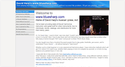 Desktop Screenshot of bluesharp.com