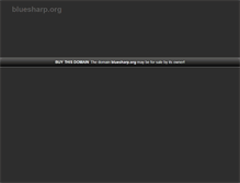 Tablet Screenshot of bluesharp.org